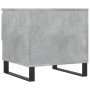 Mesa de centro madera de ingeniería gris hormigón 50x46x50 cm de , Mesas de centro - Ref: Foro24-830932, Precio: 45,15 €, Des...