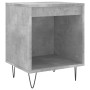 Mesitas noche 2 uds madera ingeniería gris hormigón 40x35x50 cm de , Mesitas de noche - Ref: Foro24-830725, Precio: 52,68 €, ...