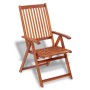 Sillas plegables de jardín 2 uds madera maciza acacia marrón de vidaXL, Sillas de jardín - Ref: Foro24-41820, Precio: 146,23 ...