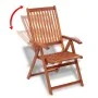 Sillas plegables de jardín 2 uds madera maciza acacia marrón de vidaXL, Sillas de jardín - Ref: Foro24-41820, Precio: 149,56 ...
