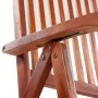 Sillas plegables de jardín 2 uds madera maciza acacia marrón de vidaXL, Sillas de jardín - Ref: Foro24-41820, Precio: 149,56 ...