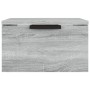 Mesita de noche de pared 2 uds color gris Sonoma 34x30x20 cm de , Taquillas y armarios de almacenamiento - Ref: Foro24-817090...