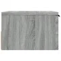Mesita de noche de pared 2 uds color gris Sonoma 34x30x20 cm de , Taquillas y armarios de almacenamiento - Ref: Foro24-817090...