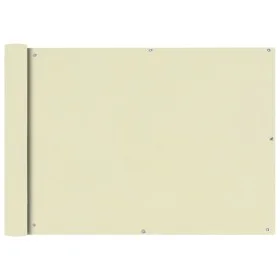 Balcony awning oxford fabric 75x600 cm cream by vidaXL, Umbrellas - Ref: Foro24-42337, Price: 22,34 €, Discount: %