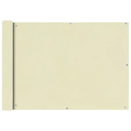 Balcony awning oxford fabric 75x600 cm cream by vidaXL, Umbrellas - Ref: Foro24-42337, Price: 22,34 €, Discount: %