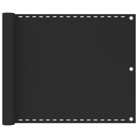 Toldo para balcón HDPE 75x600 cm gris antracita de vidaXL, Sombrillas - Ref: Foro24-42313, Precio: 19,21 €, Descuento: %
