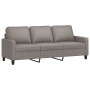 Juego de sofás con cojines 2 piezas tela gris taupe de , Sofás - Ref: Foro24-3201467, Precio: 493,90 €, Descuento: %