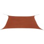 Toldo de vela rectangular tela Oxford terracota 2x4 m de vidaXL, Sombrillas - Ref: Foro24-42308, Precio: 39,88 €, Descuento: %
