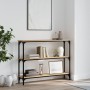 Mesa consola madera de ingeniería roble Sonoma 100x22,5x75 cm de , Mesas auxiliares - Ref: Foro24-834026, Precio: 51,72 €, De...