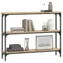 Mesa consola madera de ingeniería roble Sonoma 100x22,5x75 cm de , Mesas auxiliares - Ref: Foro24-834026, Precio: 50,98 €, De...