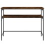 Mesa consola madera de ingeniería roble ahumado 100x35,5x75 cm de , Mesas auxiliares - Ref: Foro24-834047, Precio: 47,77 €, D...