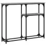 Mesa consola madera de ingeniería gris Sonoma 90x22,5x75 cm de , Mesas auxiliares - Ref: Foro24-834093, Precio: 42,16 €, Desc...