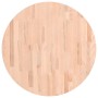 Tablero redondo de madera maciza de haya Ø70x2,5 cm de , Tableros para mesas - Ref: Foro24-355917, Precio: 80,59 €, Descuento: %