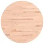 Tablero redondo de madera maciza de haya Ø50x2,5 cm de , Tableros para mesas - Ref: Foro24-355915, Precio: 37,55 €, Descuento: %