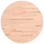 Tablero redondo de madera maciza de haya Ø50x2,5 cm de , Tableros para mesas - Ref: Foro24-355915, Precio: 44,06 €, Descuento: %