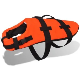 Chaleco salvavidas para perros M naranja de vidaXL, Ropa para perros - Ref: Foro24-91139, Precio: 28,46 €, Descuento: %