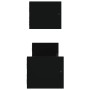Estantes de pared con barras 2 unidades negro 60x16x14 cm de , Estantes y estanterías - Ref: Foro24-835434, Precio: 34,21 €, ...