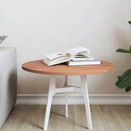 Tablero redondo de madera maciza de haya Ø50x1,5 cm de , Tableros para mesas - Ref: Foro24-355929, Precio: 38,70 €, Descuento: %