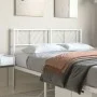 Kopfteil aus weißem Metall, 135 cm von , Kopf- und Fußteile - Ref: Foro24-372260, Preis: 29,69 €, Rabatt: %