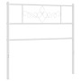 Cabecero de metal blanco 75 cm de , Cabeceros y pies de cama - Ref: Foro24-355342, Precio: 23,93 €, Descuento: %