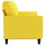 Sofá de 3 plazas de tela amarillo claro 180 cm de , Sofás - Ref: Foro24-359176, Precio: 254,14 €, Descuento: %