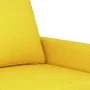 3-seater light yellow fabric sofa 180 cm by , Sofas - Ref: Foro24-359176, Price: 250,25 €, Discount: %