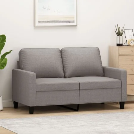 2-seater sofa in taupe gray fabric 120 cm by , Sofas - Ref: Foro24-359162, Price: 194,89 €, Discount: %
