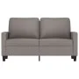 2-seater sofa in taupe gray fabric 120 cm by , Sofas - Ref: Foro24-359162, Price: 194,89 €, Discount: %