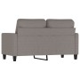Sofá de 2 plazas de tela gris taupé 120 cm de , Sofás - Ref: Foro24-359162, Precio: 197,85 €, Descuento: %