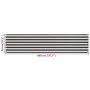 HDPE balcony awning 90x400 cm anthracite gray and white by vidaXL, Umbrellas - Ref: Foro24-42318, Price: 11,75 €, Discount: %