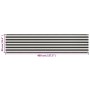 Toldo para balcón HDPE 90x400 cm gris antracita y blanco de vidaXL, Sombrillas - Ref: Foro24-42318, Precio: 14,47 €, Descuent...