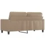 Sofá de 2 plazas de cuero sintético color capuchino 140 cm de , Sofás - Ref: Foro24-359141, Precio: 218,26 €, Descuento: %