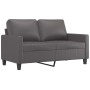 Juego de sofás con cojines 3 piezas cuero sintético gris de , Sofás - Ref: Foro24-3201425, Precio: 514,35 €, Descuento: %