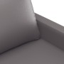Juego de sofás con cojines 3 piezas cuero sintético gris de , Sofás - Ref: Foro24-3201425, Precio: 514,35 €, Descuento: %