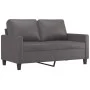 Juego de sofás con cojines 2 piezas cuero sintético gris de , Sofás - Ref: Foro24-3201410, Precio: 416,89 €, Descuento: %