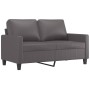 Juego de sofás con cojines 2 piezas cuero sintético gris de , Sofás - Ref: Foro24-3201410, Precio: 423,73 €, Descuento: %