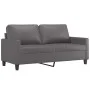 Juego de sofás con cojines 2 piezas cuero sintético gris de , Sofás - Ref: Foro24-3201410, Precio: 416,89 €, Descuento: %