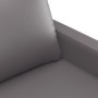 Juego de sofás con cojines 2 piezas cuero sintético gris de , Sofás - Ref: Foro24-3201410, Precio: 423,73 €, Descuento: %