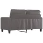 Sofá de 2 plazas de cuero sintético gris 120 cm de , Sofás - Ref: Foro24-359134, Precio: 227,56 €, Descuento: %