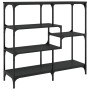 Mesa consola madera contrachapada negro 103x32x95 cm de , Mesas auxiliares - Ref: Foro24-833950, Precio: 70,02 €, Descuento: %