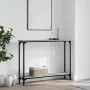 Sonoma gray engineered wood console table 100x22.5x75 cm by , Side tables - Ref: Foro24-834018, Price: 39,87 €, Discount: %
