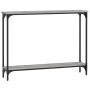 Mesa consola madera de ingeniería gris Sonoma 100x22,5x75 cm de , Mesas auxiliares - Ref: Foro24-834018, Precio: 40,38 €, Des...