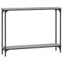 Sonoma gray engineered wood console table 100x22.5x75 cm by , Side tables - Ref: Foro24-834018, Price: 39,87 €, Discount: %
