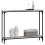Mesa consola madera de ingeniería gris Sonoma 100x22,5x75 cm de , Mesas auxiliares - Ref: Foro24-834018, Precio: 40,38 €, Des...