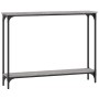 Mesa consola madera de ingeniería gris Sonoma 100x22,5x75 cm de , Mesas auxiliares - Ref: Foro24-834018, Precio: 40,38 €, Des...