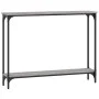 Sonoma gray engineered wood console table 100x22.5x75 cm by , Side tables - Ref: Foro24-834018, Price: 39,87 €, Discount: %
