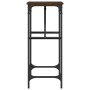 Mesa consola madera de ingeniería marrón roble 75x32x75 cm de , Mesas auxiliares - Ref: Foro24-834064, Precio: 36,63 €, Descu...