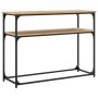 Mesa consola madera de ingeniería roble Sonoma 100x35,5x75 cm de , Mesas auxiliares - Ref: Foro24-834066, Precio: 50,72 €, De...