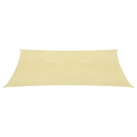 Toldo de vela rectangular HDPE 2x4m beige de vidaXL, Sombrillas - Ref: Foro24-42283, Precio: 26,47 €, Descuento: %