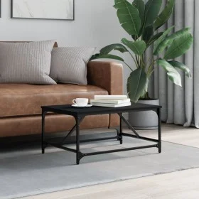 Couchtisch aus schwarzem Sperrholz, 75 x 50 x 35 cm von , Couchtisch - Ref: Foro24-835324, Preis: 38,57 €, Rabatt: %